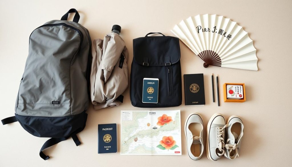 packing essentials for Japan