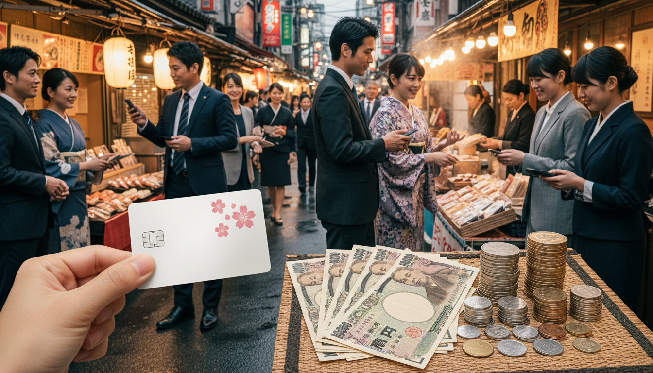 cash vs credit card in Japan
