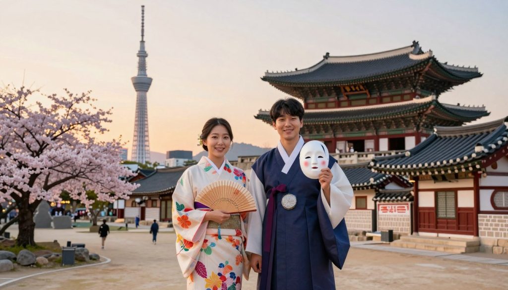 japan korea culture comparison