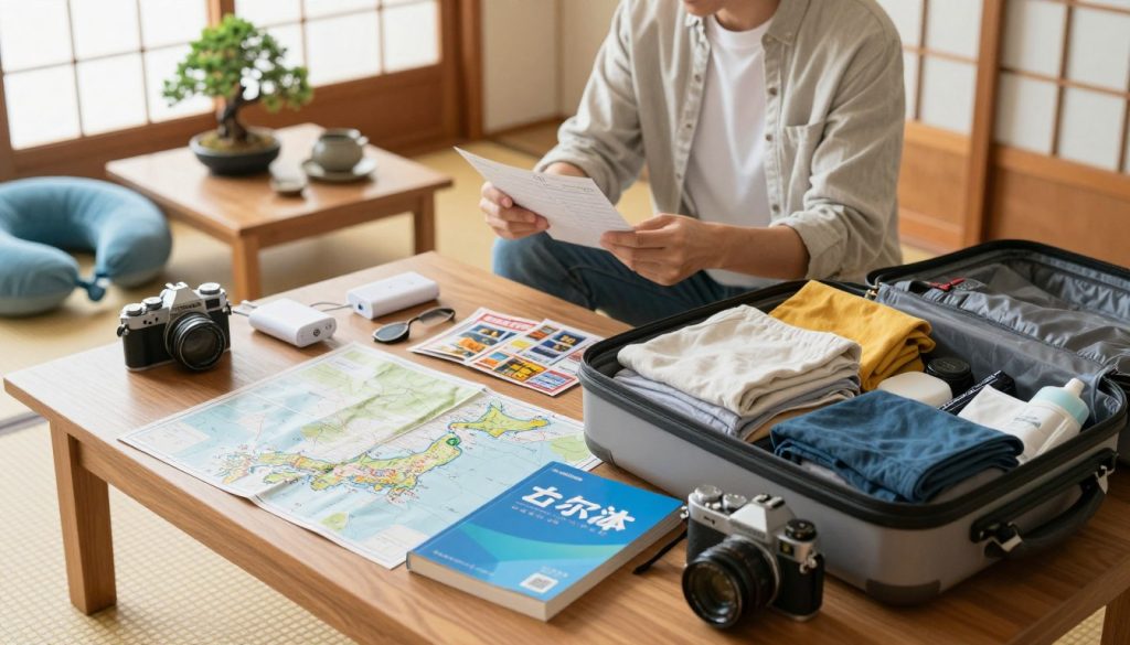 japan travel preparations