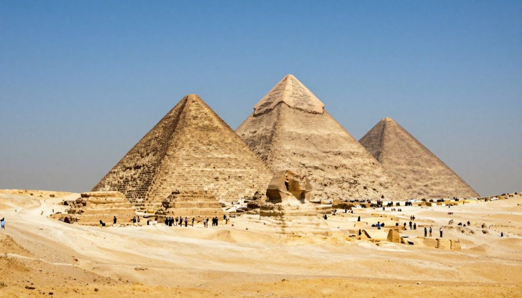 peak tourist season in Egypt