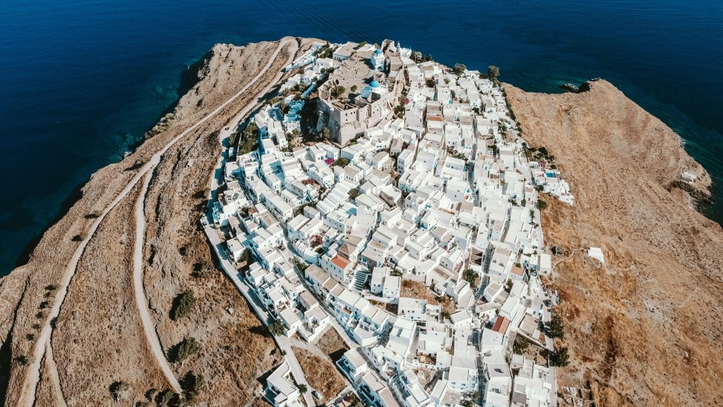 a city on a hill by the water