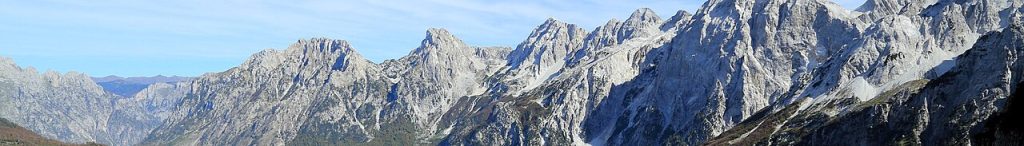 The Albanian Alps around Theth