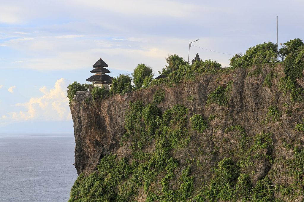 Uluwatu Temple on Bali's southern cliffs