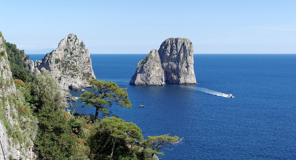 The Faraglioni rocks, Capri