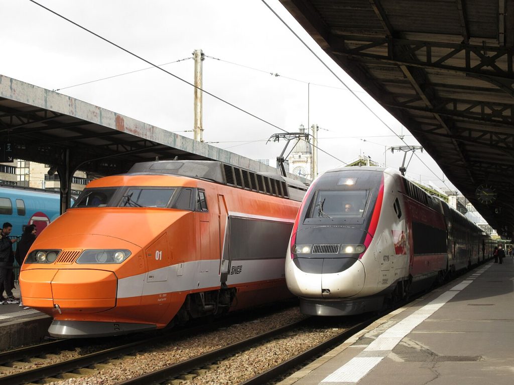 High-speed trains link Europe's cities