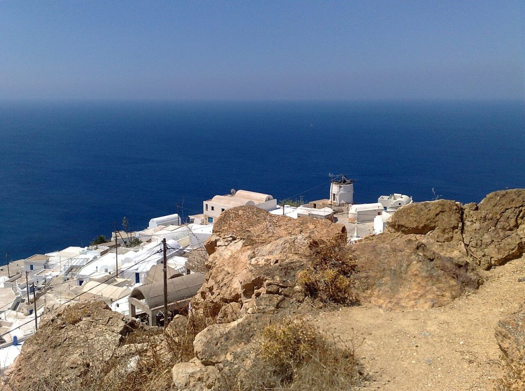 The village of Anafi