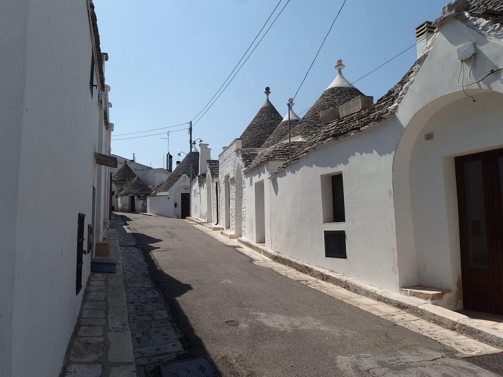 Trulli houses in Alberobello