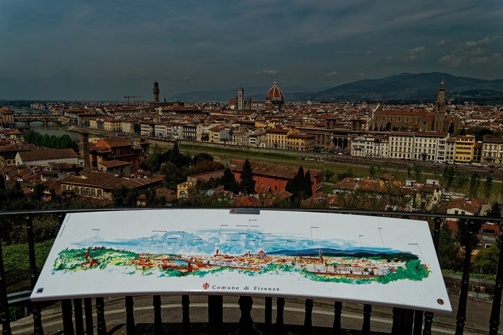 Florence, from Piazzale Michelangelo