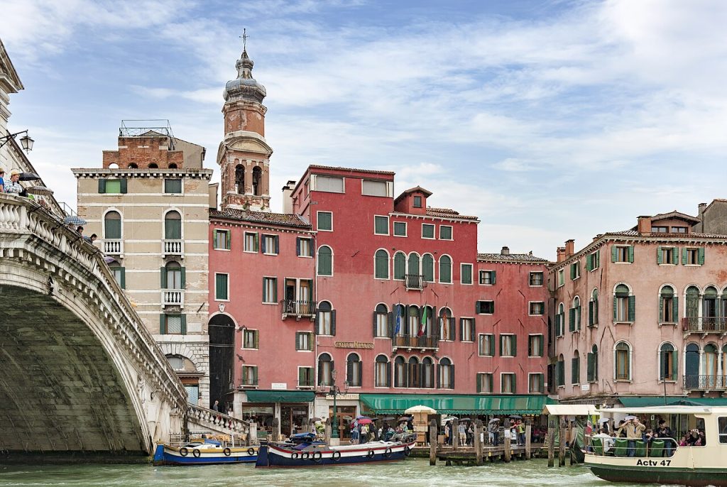 A canal in Venice