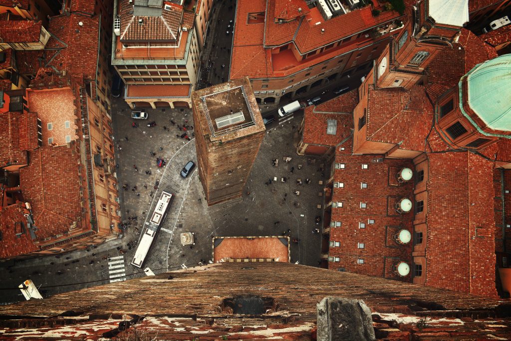aerial view photography of city