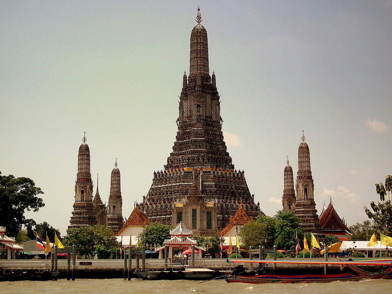 Wat Arun on the Chao Phraya, Bangkok