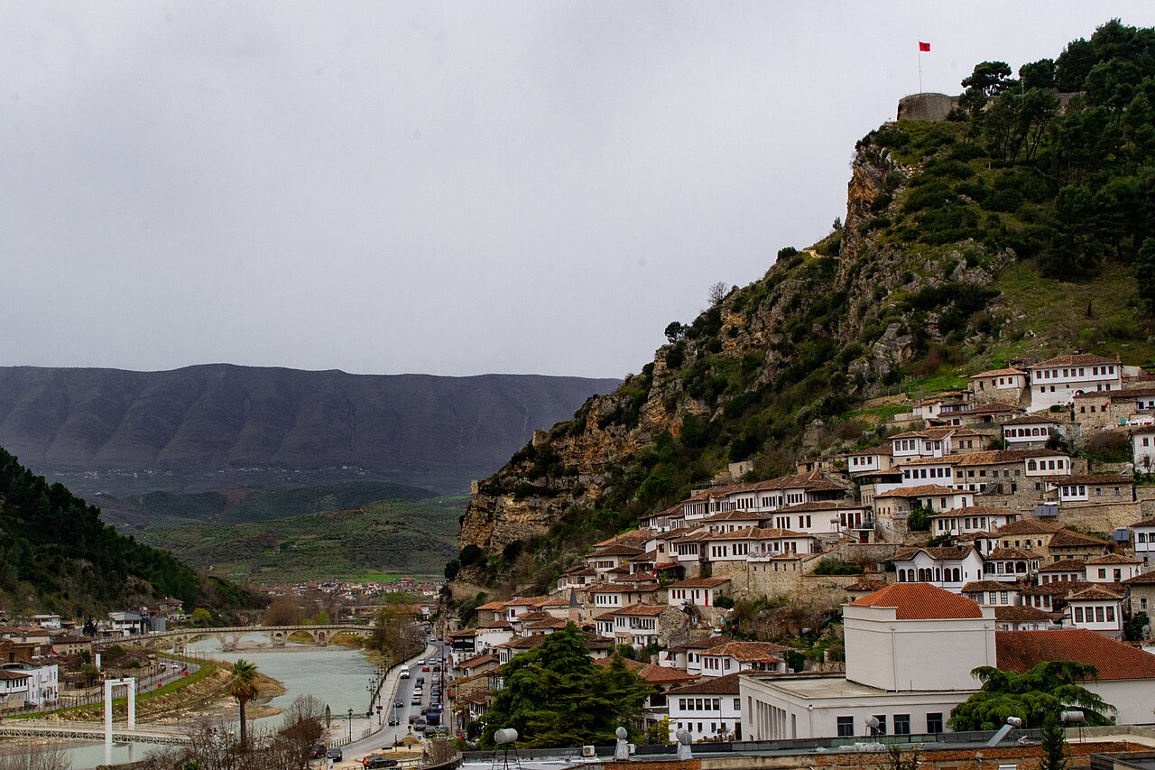 Berat's white Ottoman houses, Albania