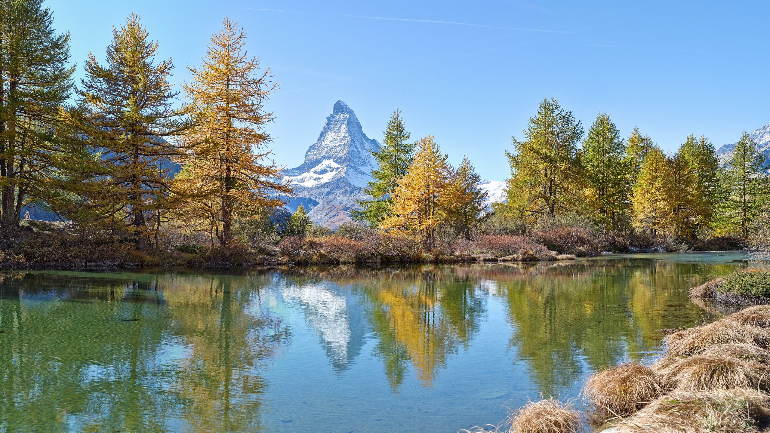 The Matterhorn in the Swiss Alps