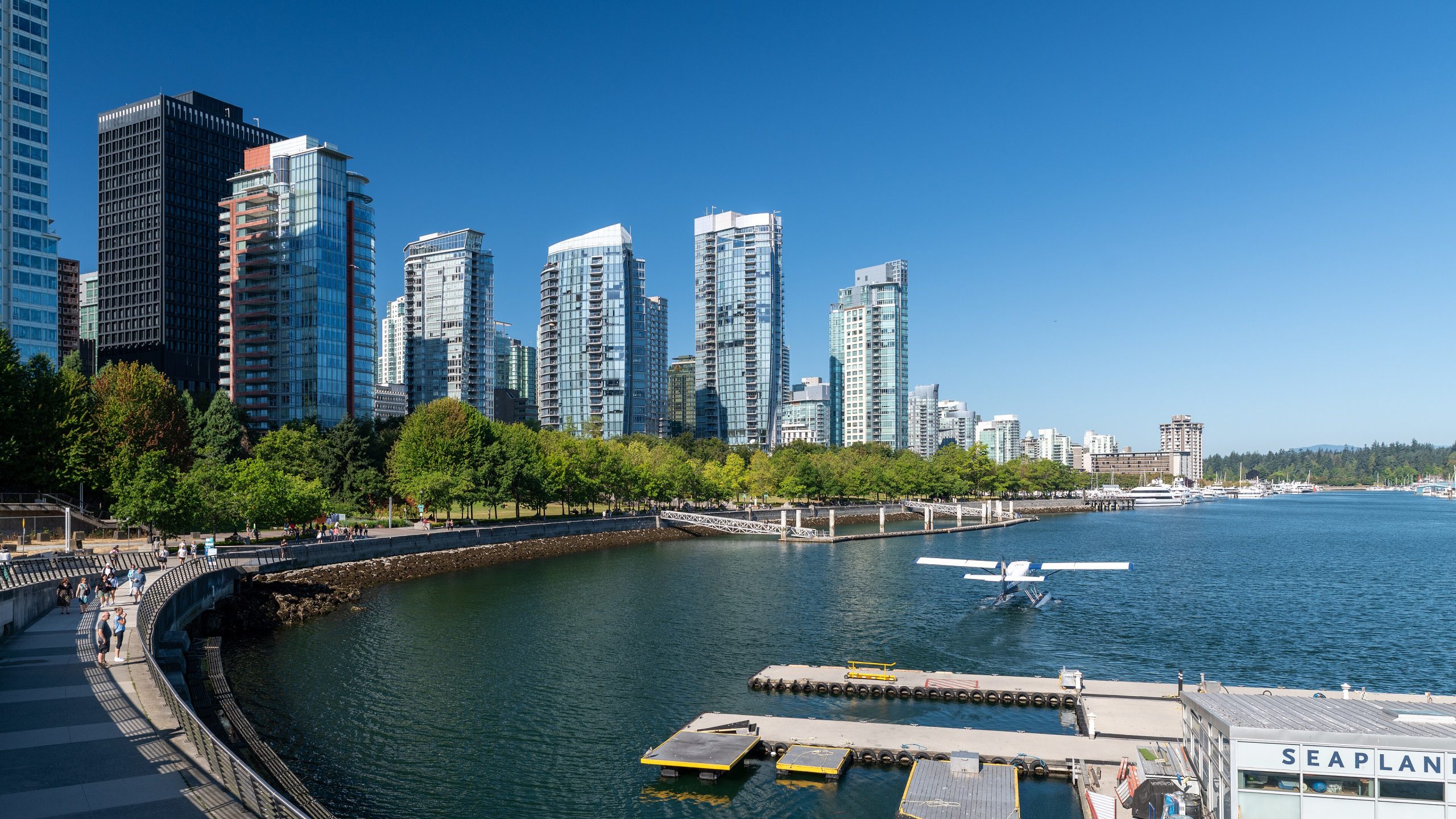 The skyline of a major Canadian city