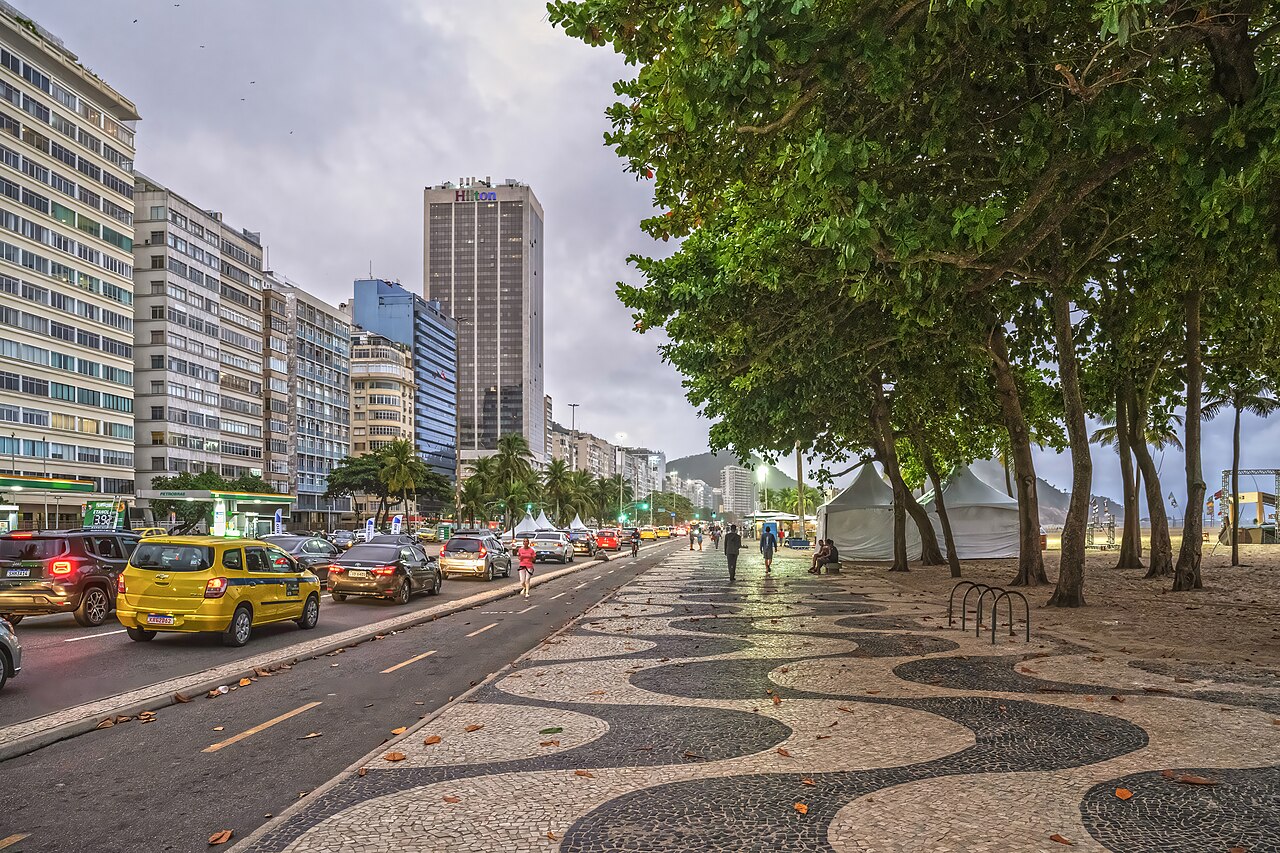 Copacabana beach, Rio de Janeiro