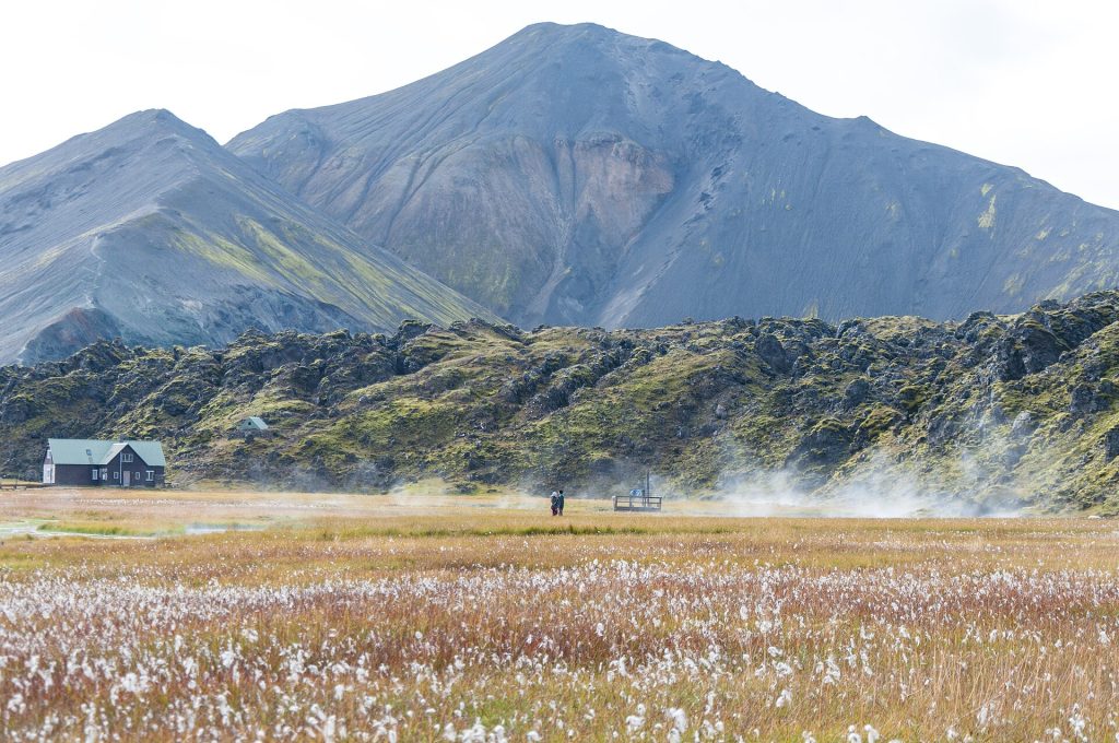 Hiking in Landmannalaugar, Iceland