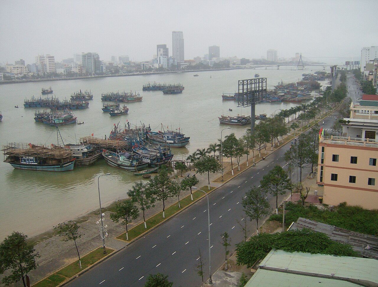 The riverside at Hoi An, Vietnam