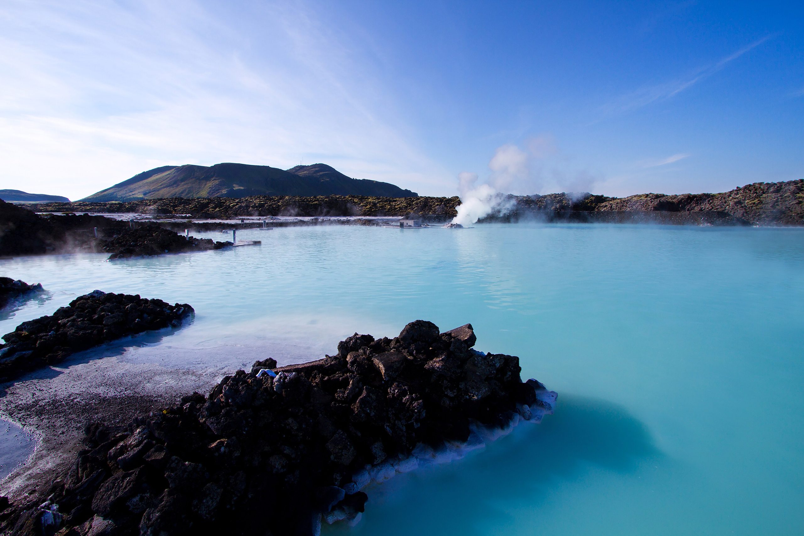 The Blue Lagoon geothermal spa in Iceland