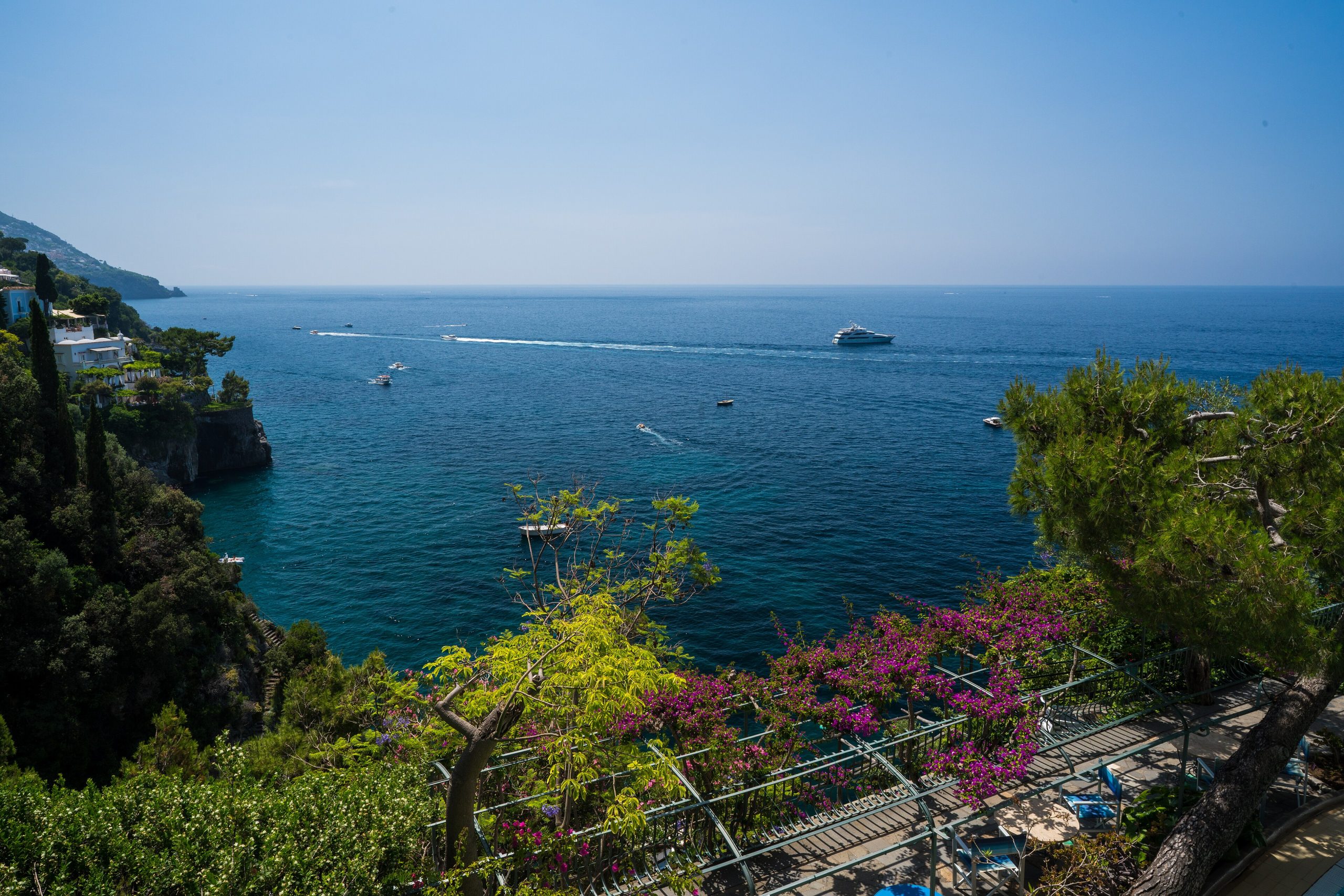 The Amalfi Coast in high summer
