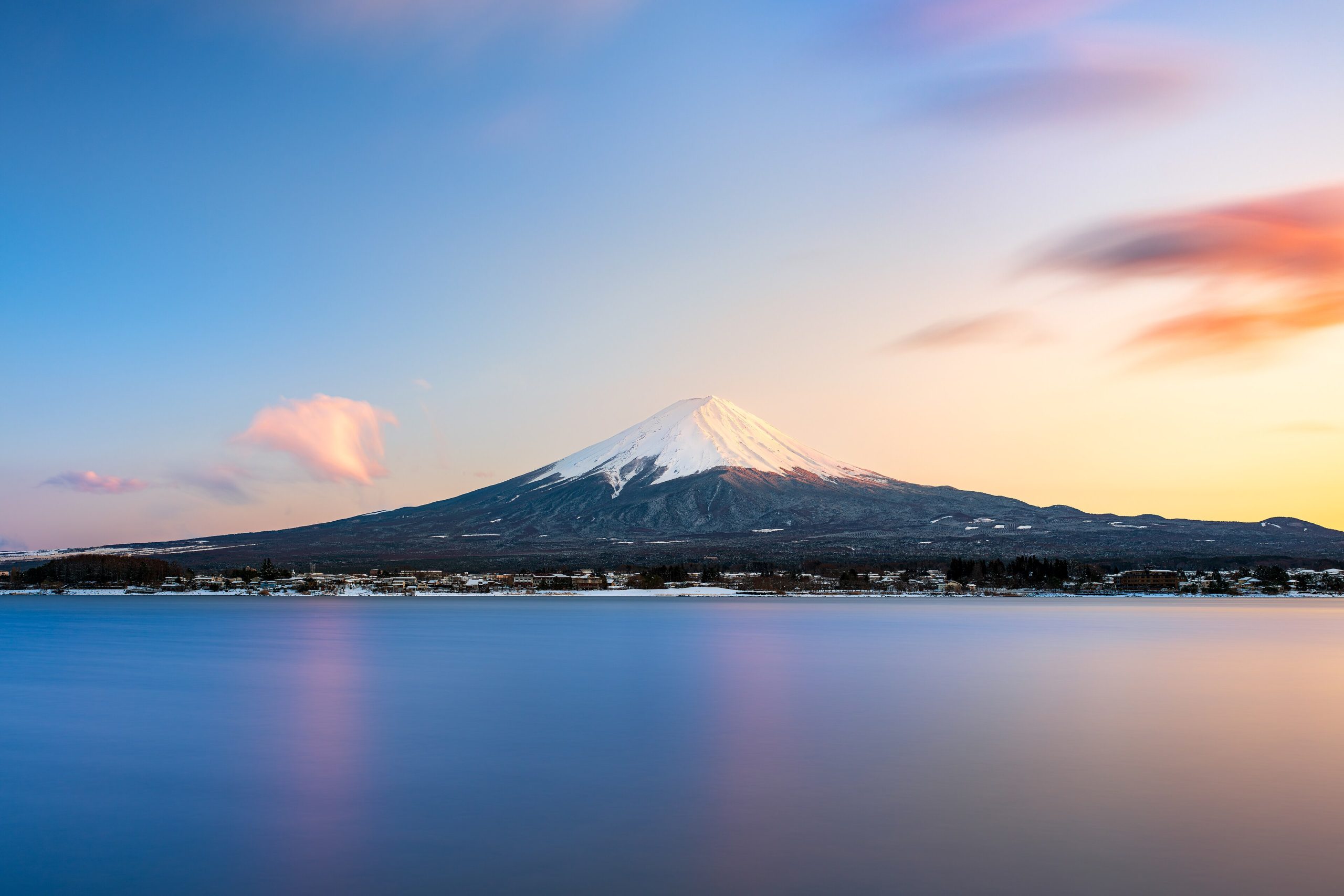 Mount Fuji from Lake Kawaguchiko