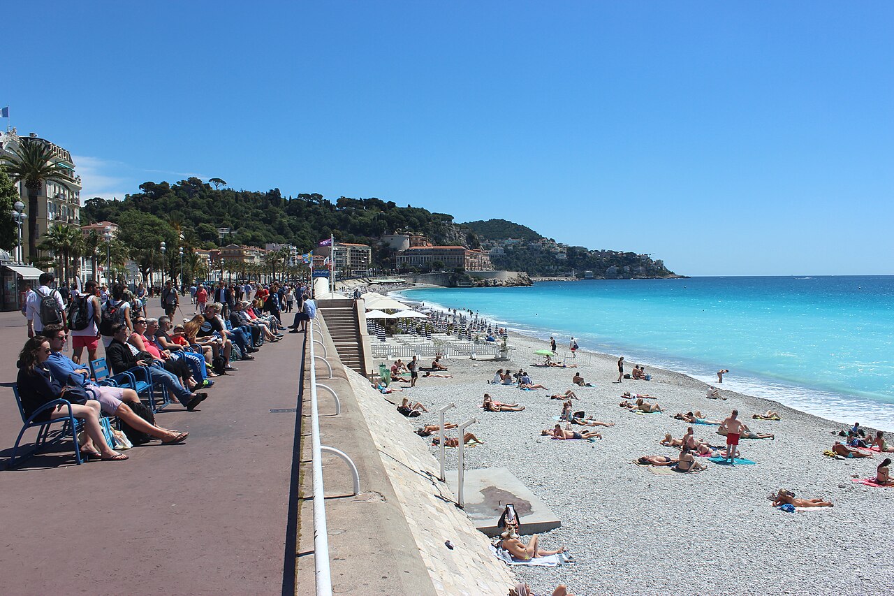 The Promenade des Anglais, Nice