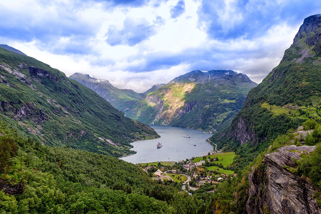 The Geirangerfjord, Norway