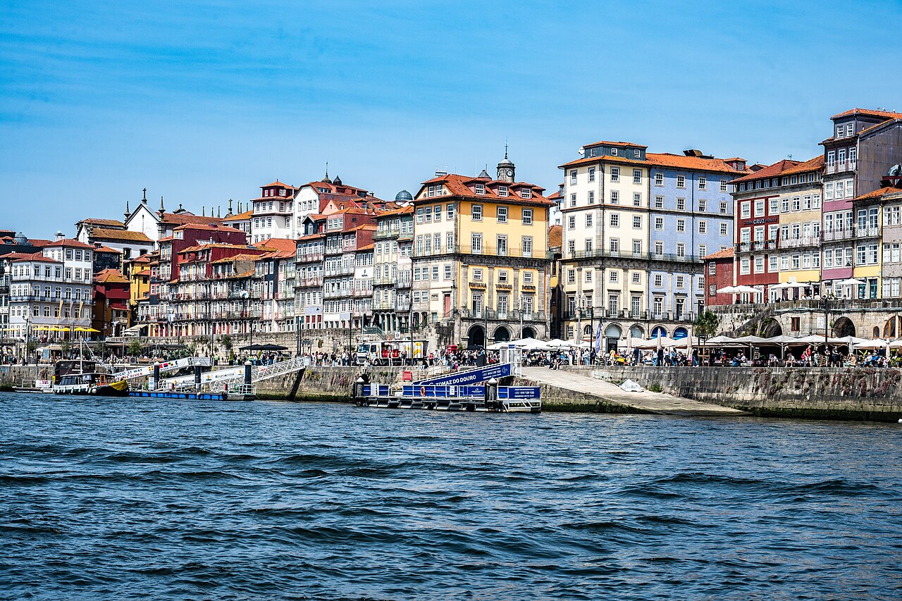 Porto's colourful Ribeira district on the Douro