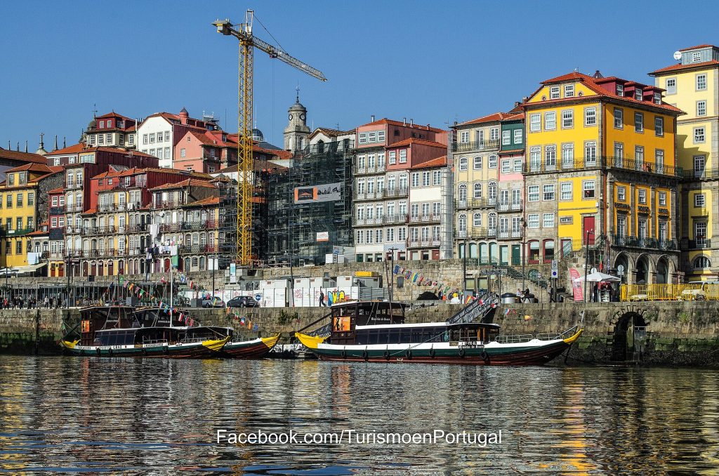 Porto's Ribeira on the Douro river