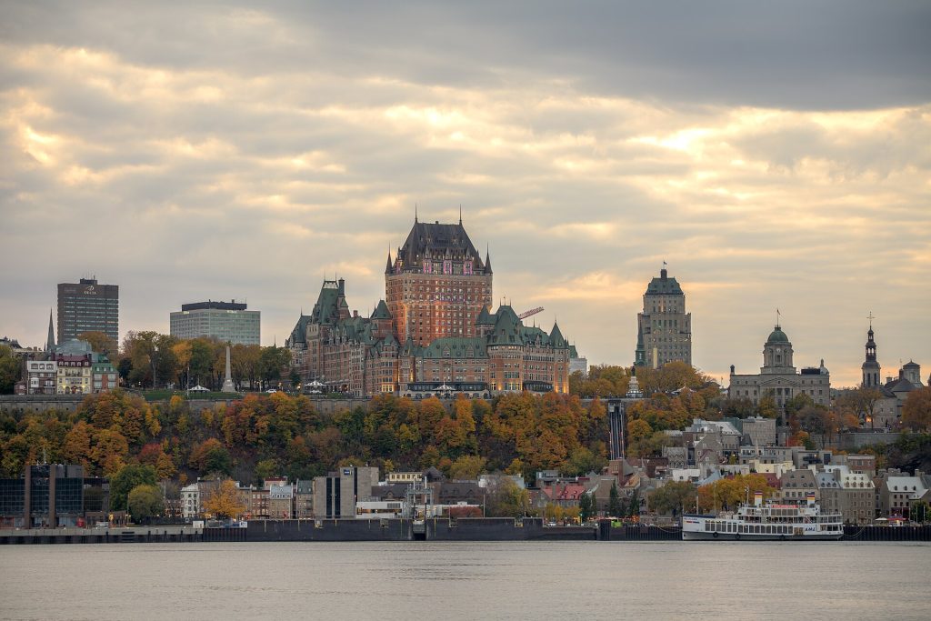 Quebec City in autumn