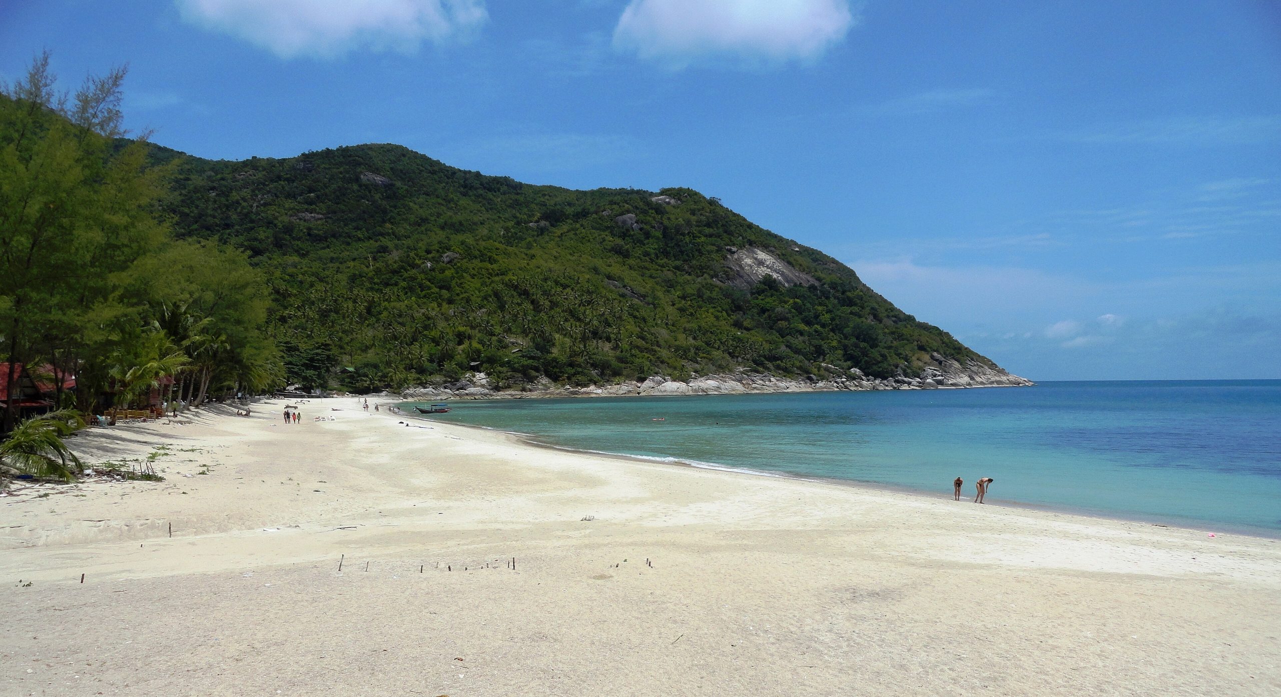 Haad Rin beach on Koh Phangan, home of the Full Moon Party