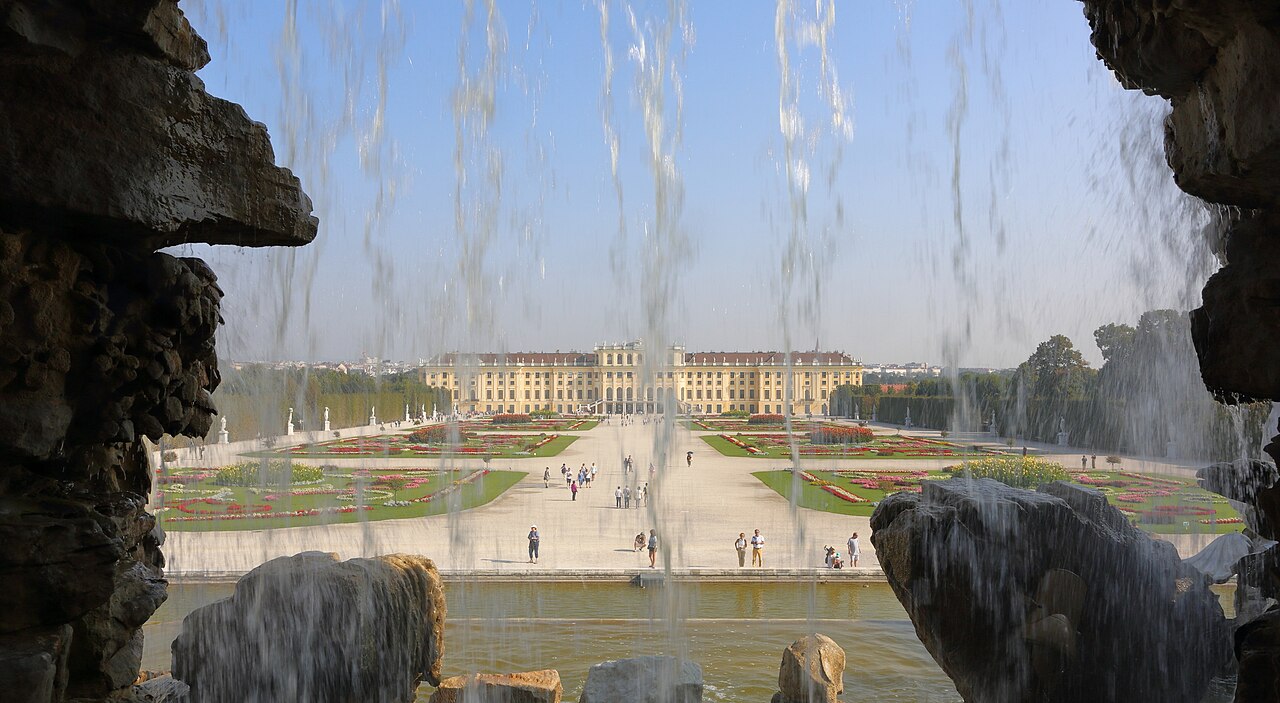 Schonbrunn Palace and gardens, Vienna