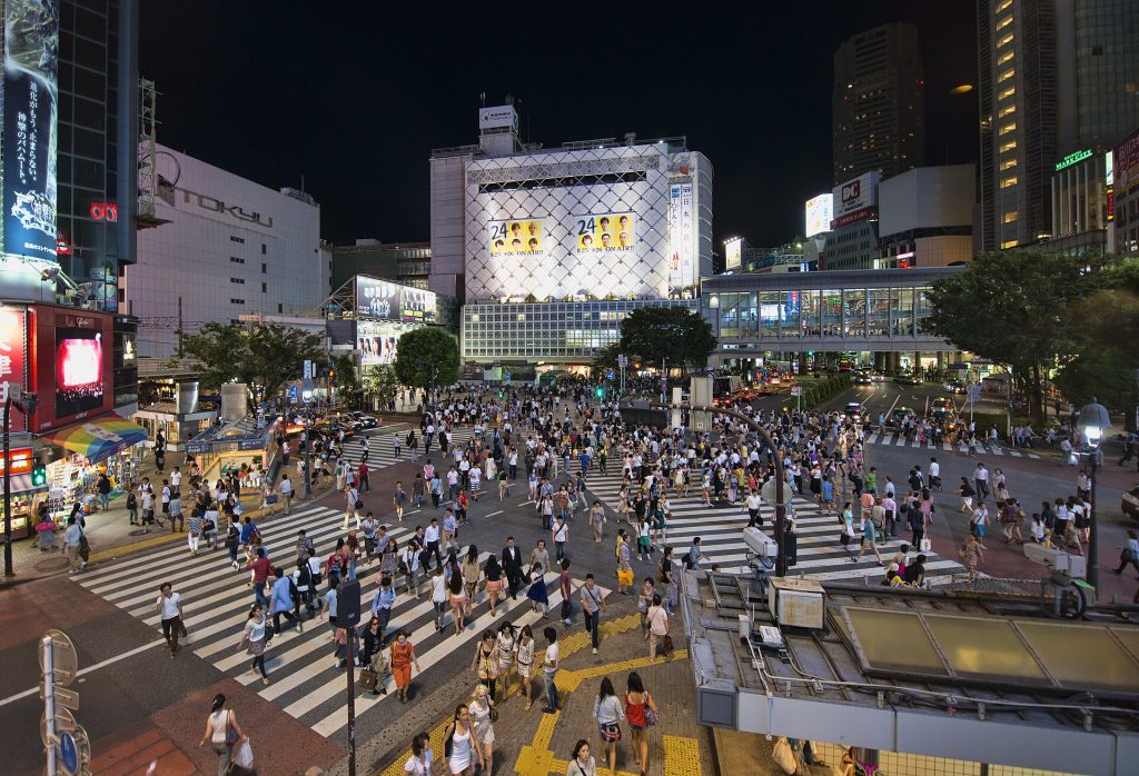 Shibuya crossing, Tokyo