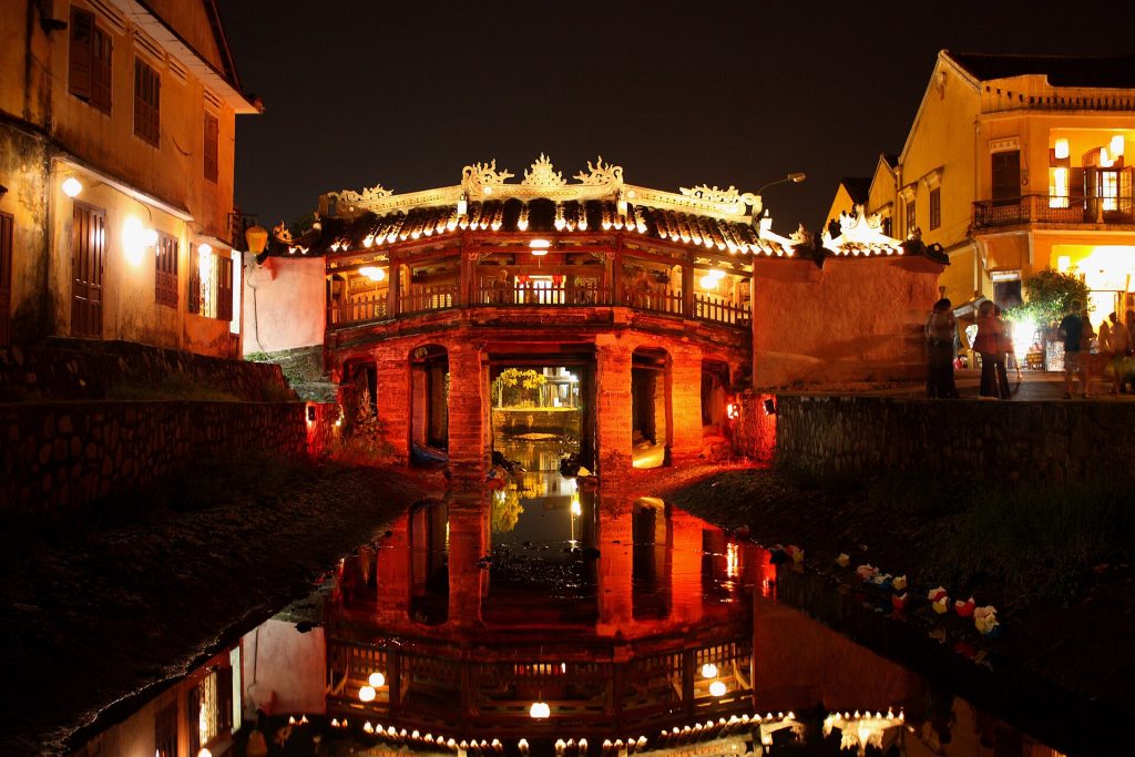 The Japanese Covered Bridge in Hoi An