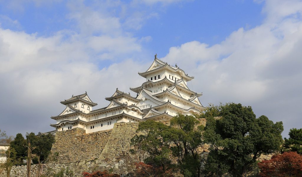 The main keep of Himeji Castle