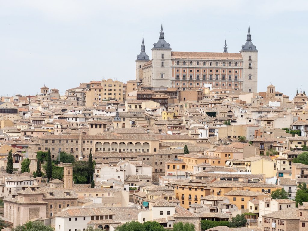 Toledo's hilltop old town above the Tagus