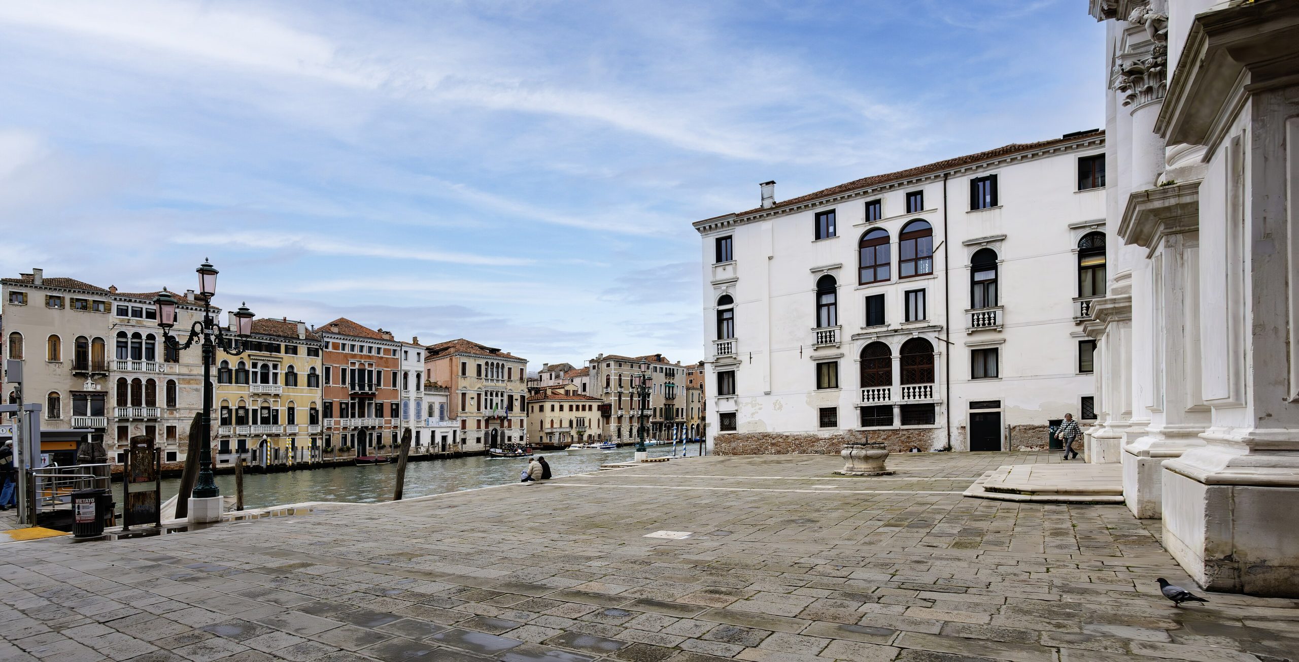 The Grand Canal and palazzi of Venice, Italy