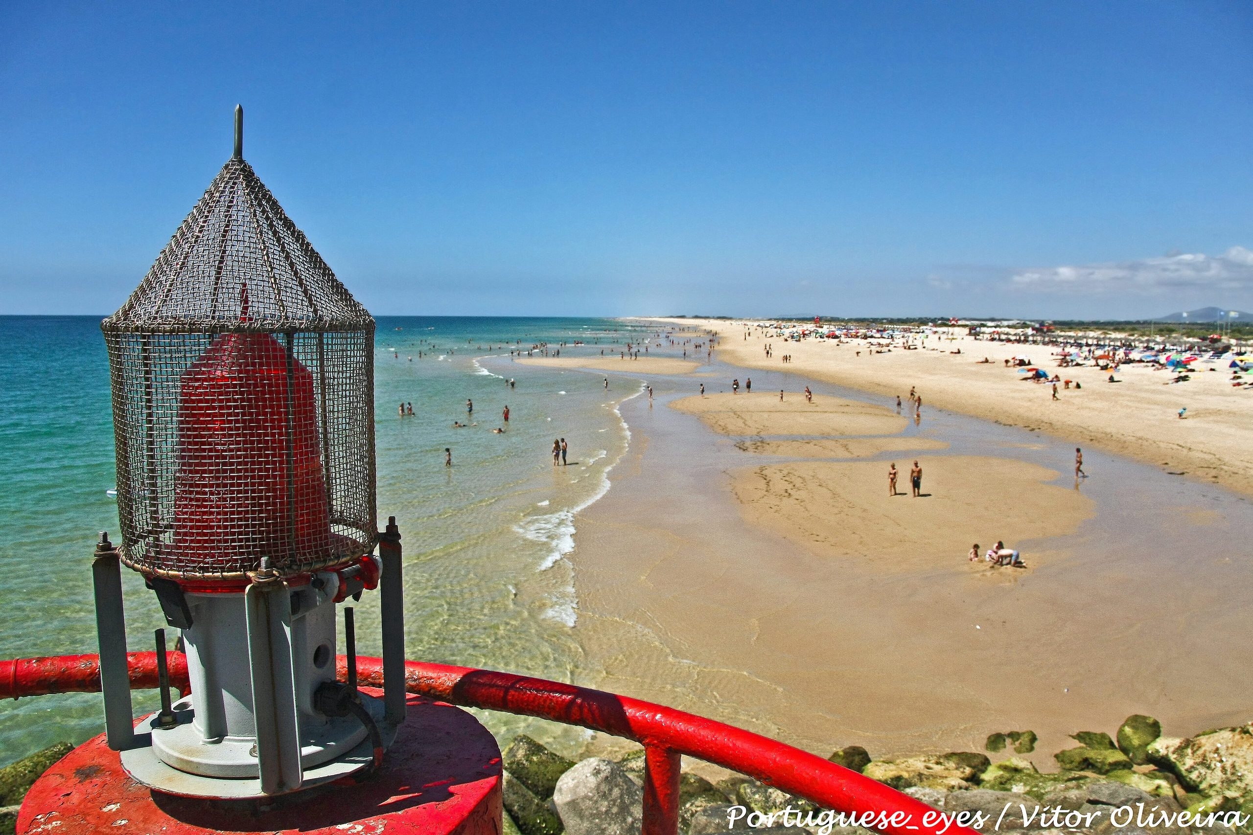 The eastern Algarve sandbar islands