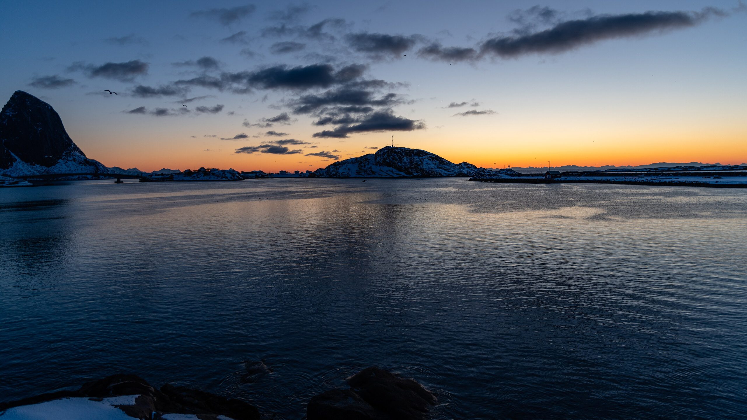 Sunrise at Reine, Lofoten, Norway