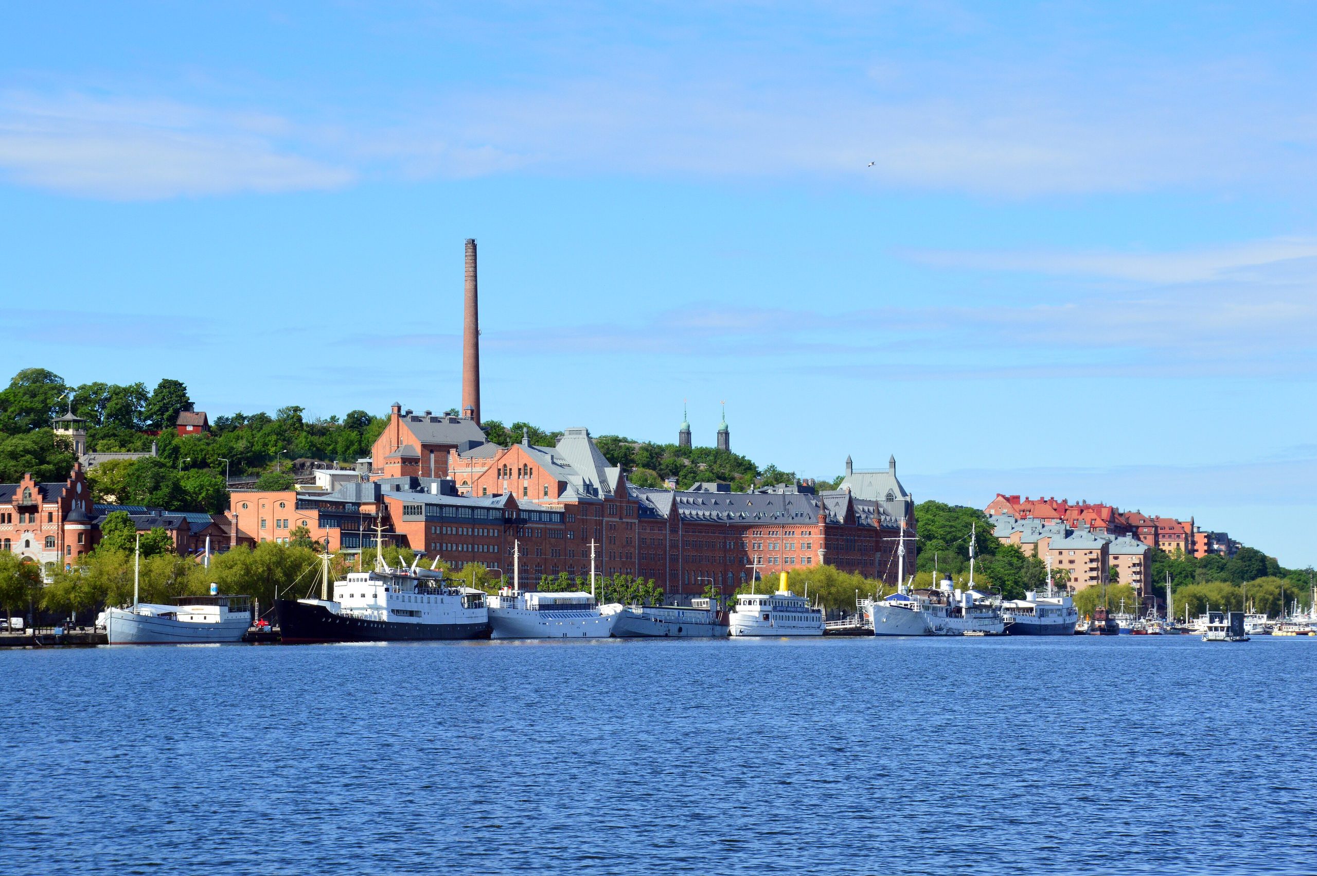 Münchenbryggeriet from Riddarholmen, Stockholm