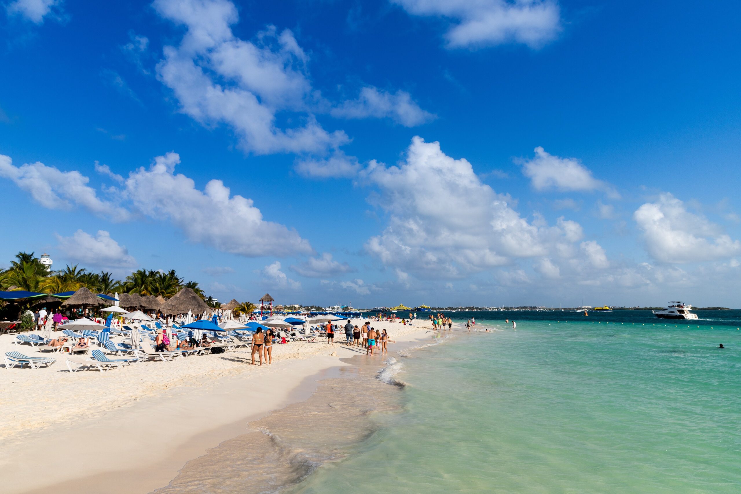 Beaches of Isla Mujeres Mexico